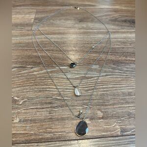 LOFT Triple Layer Necklace